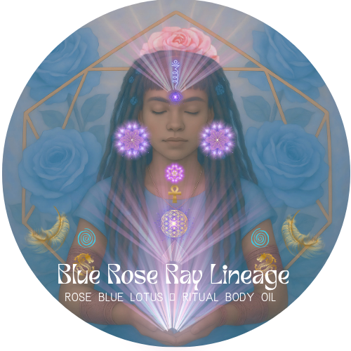 Blue Rose Ray Lineage Ritual Oil