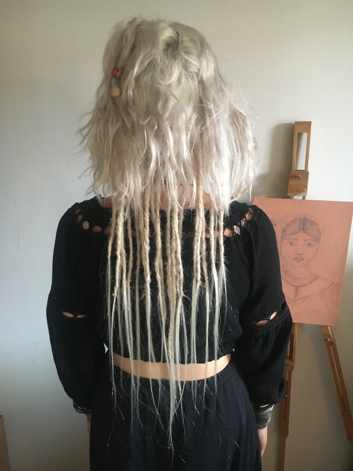 Holi Dreadlocks – Locs partielles : 2 rangées ou plus - Moitié de tête [acompte 60 €]